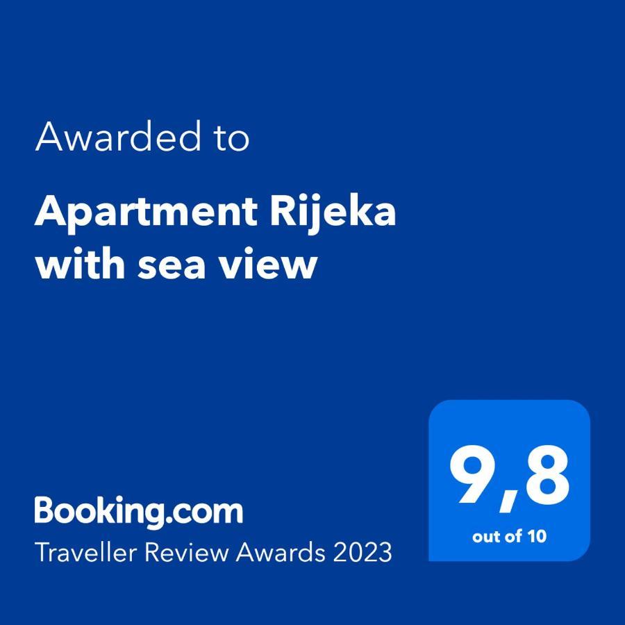 Apartment Rijeka With Sea View Exterior foto